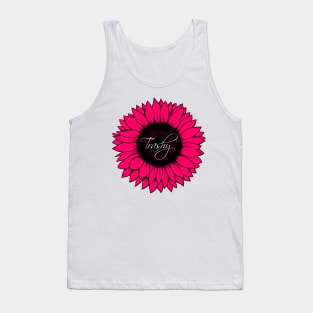 Trashy Sunflower Tank Top